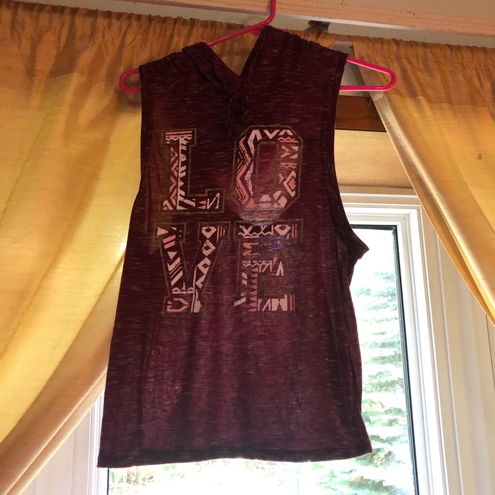 Cute tank with hood